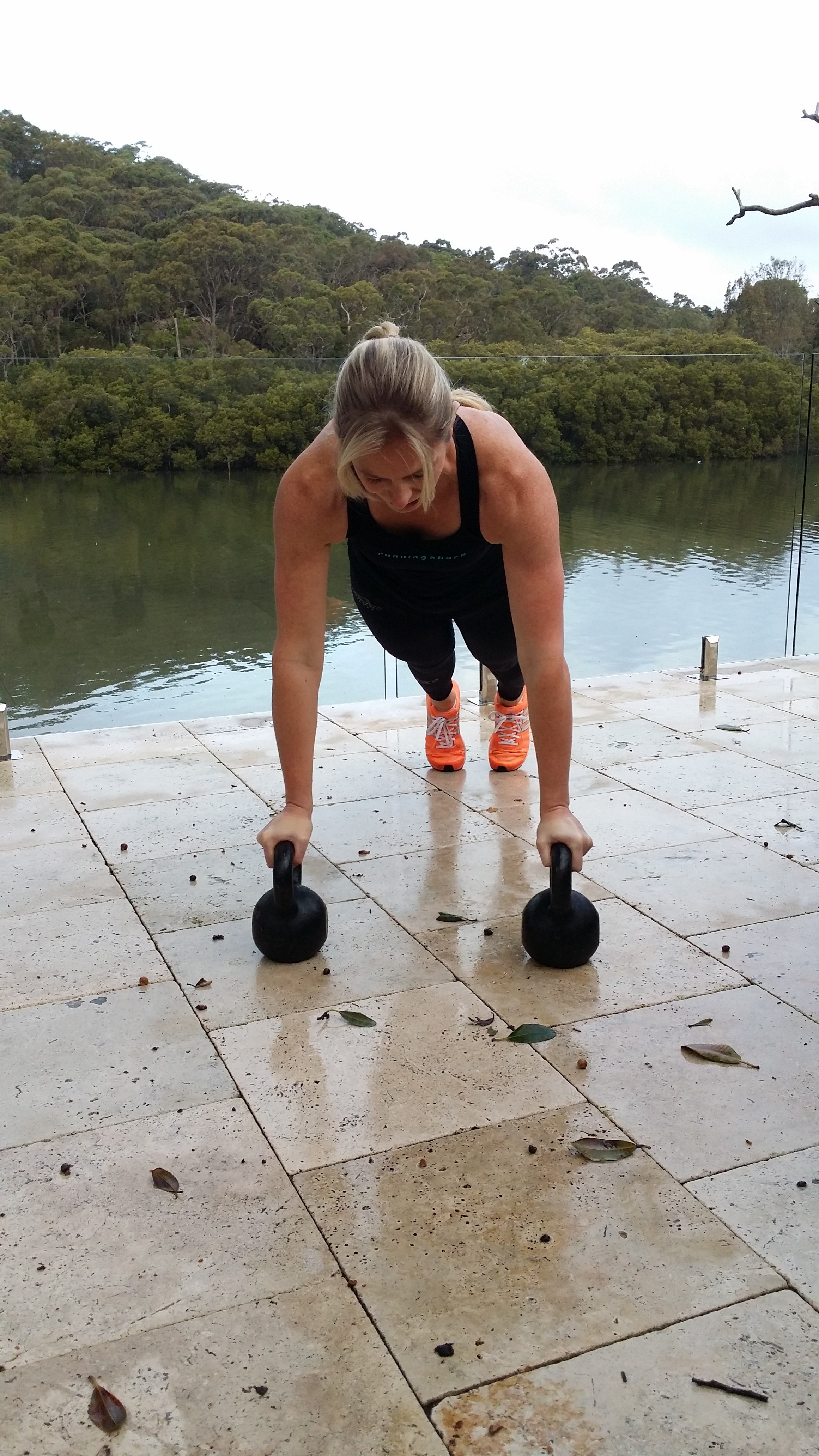 Kettlebell Plank