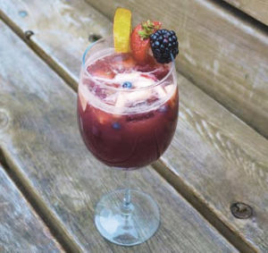 100 calorie Sangria Healthy Cocktail