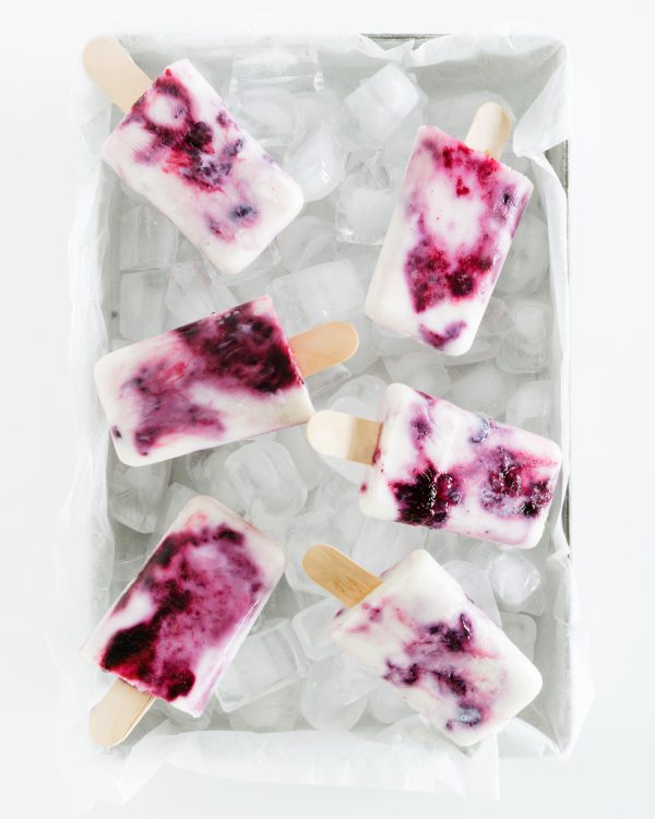 Blueberry Popsicles
