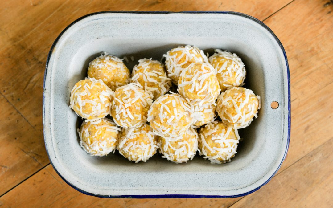 Apricot & Coconut Balls
