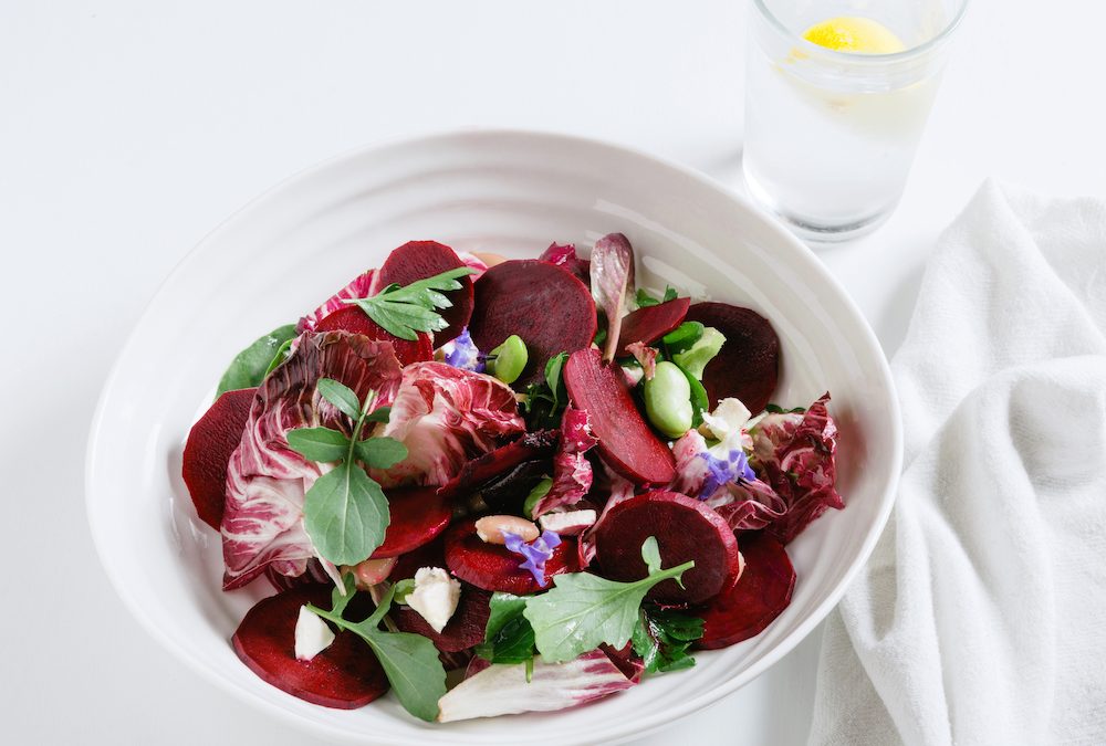 Baby Beetroot & Bean Salad