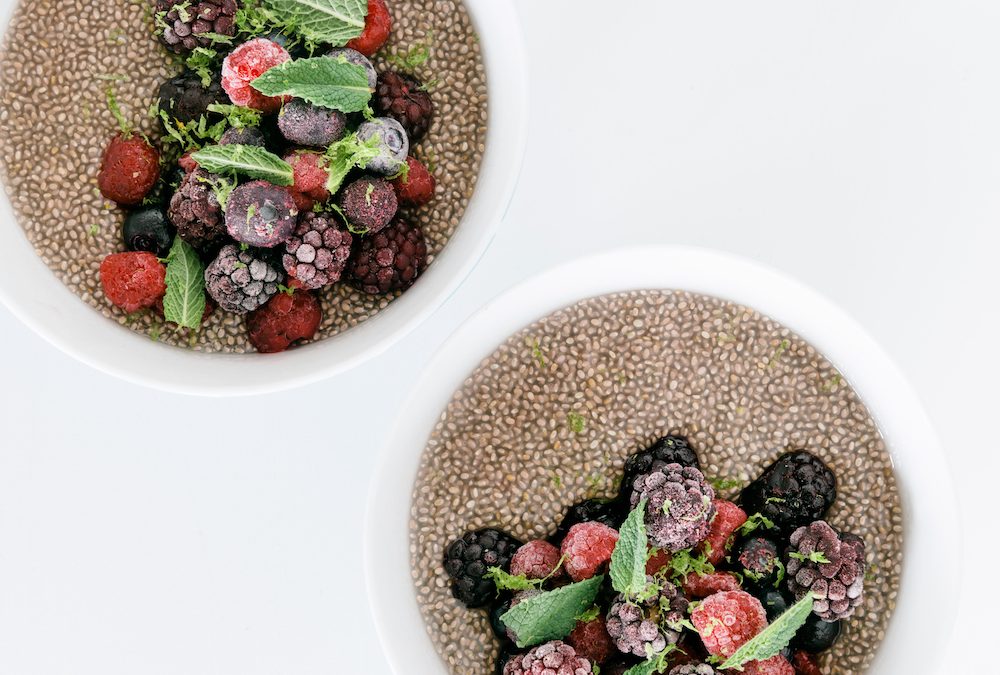 Chia Cups with Berries