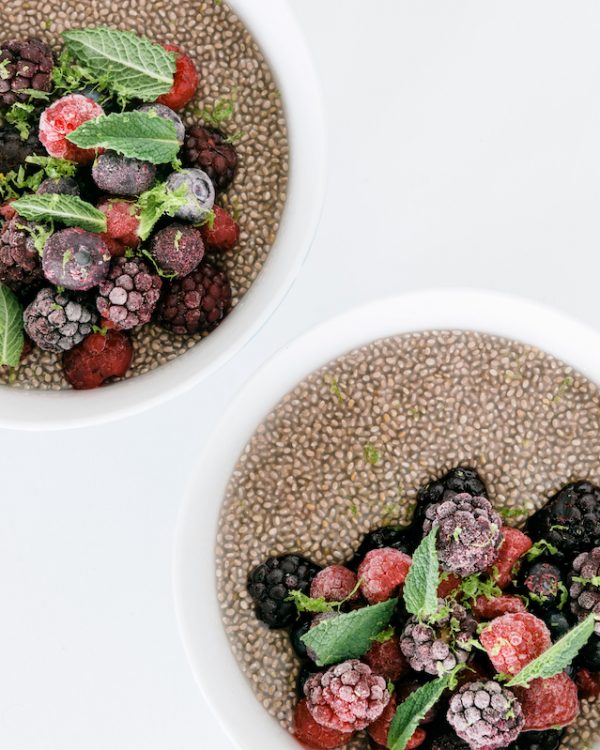Chia Cups with Berries