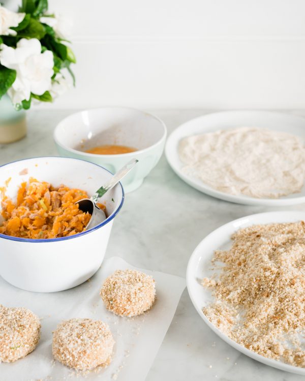 Crumbed Fishy Cakes